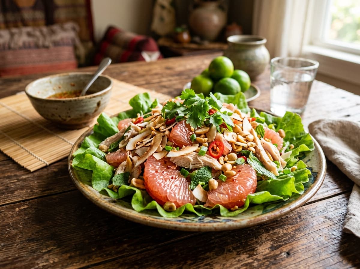Thai Pomelo-And-Chicken Salad